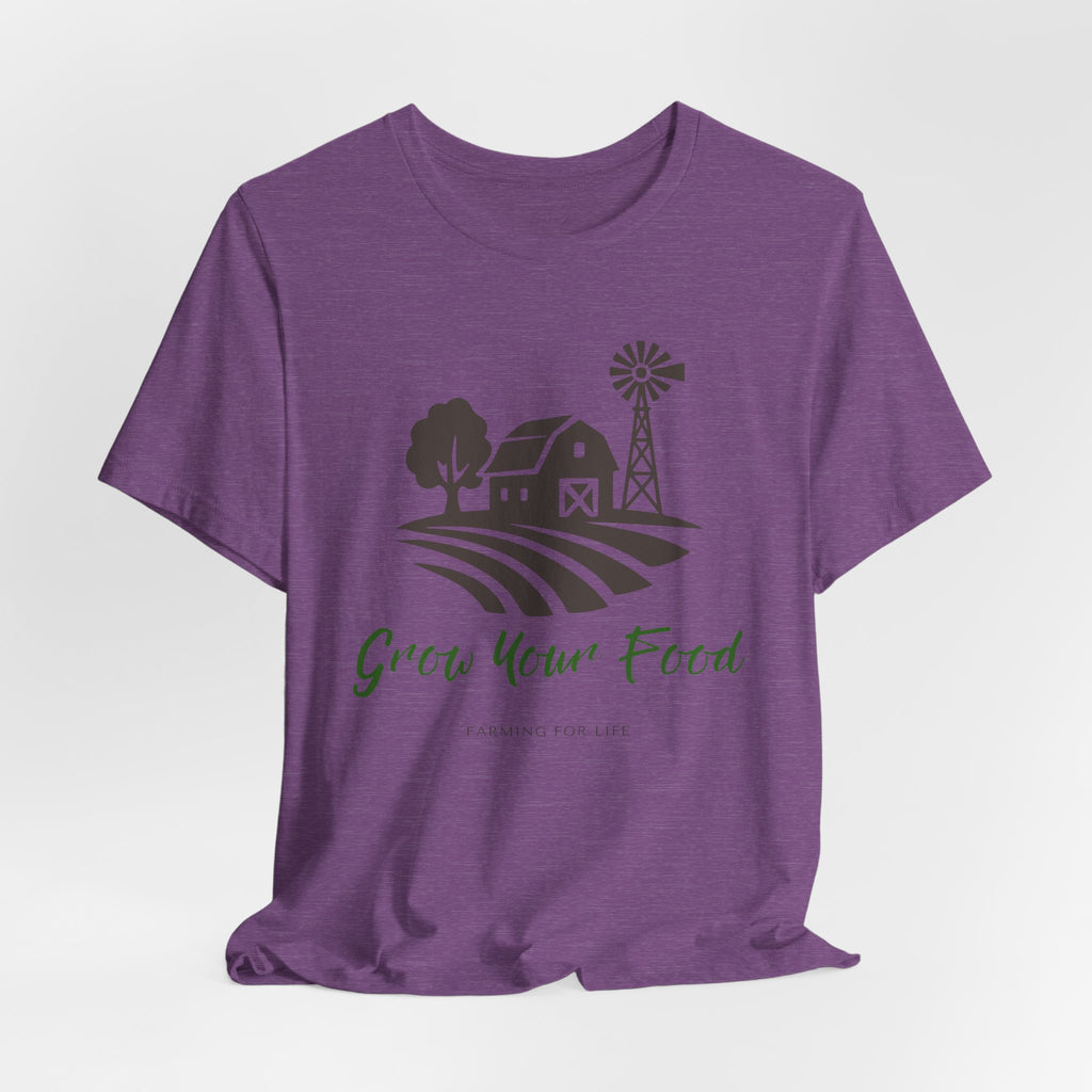 Grow Your Food T-Shirt | Farming for Life Collection