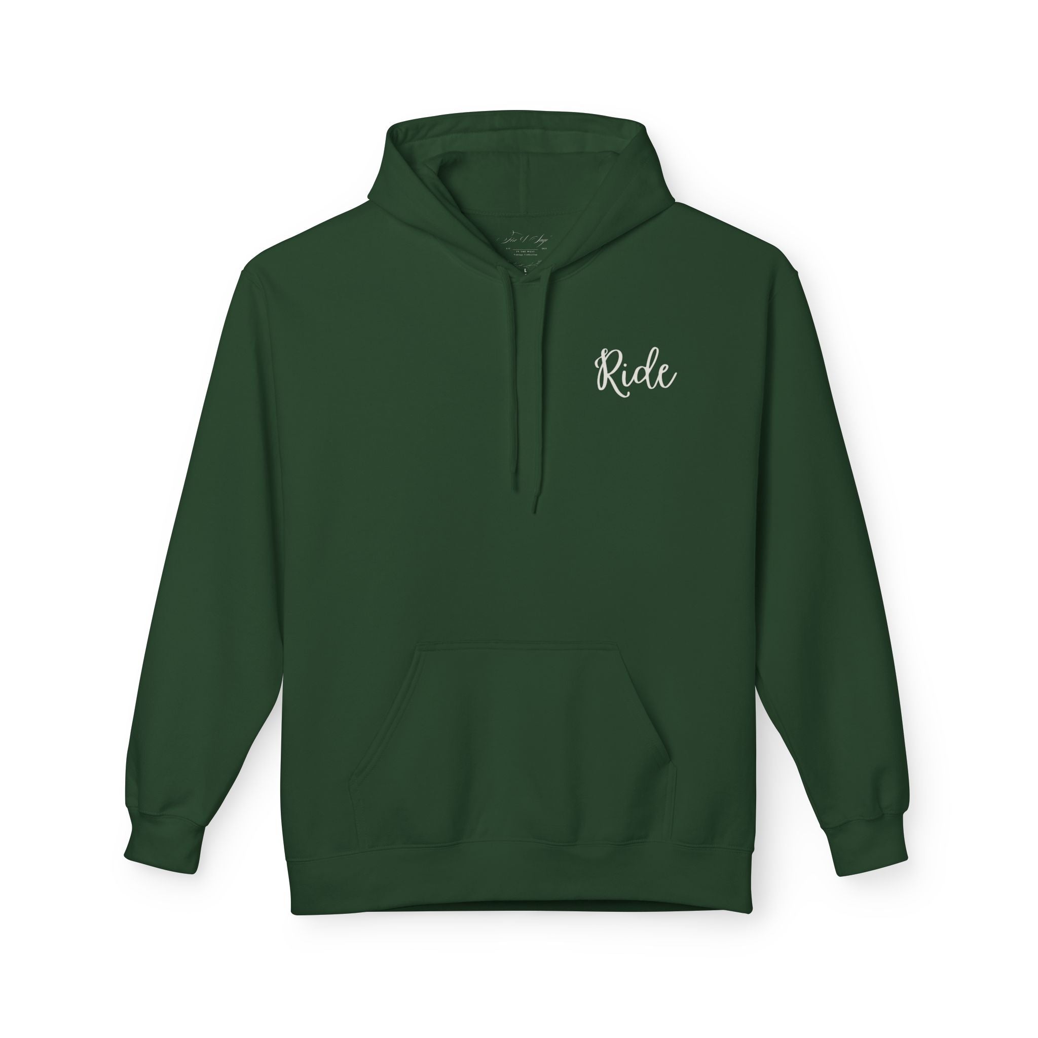 Horse Ride Hoodie — Desert Sunset Mustang Graphic Pullover