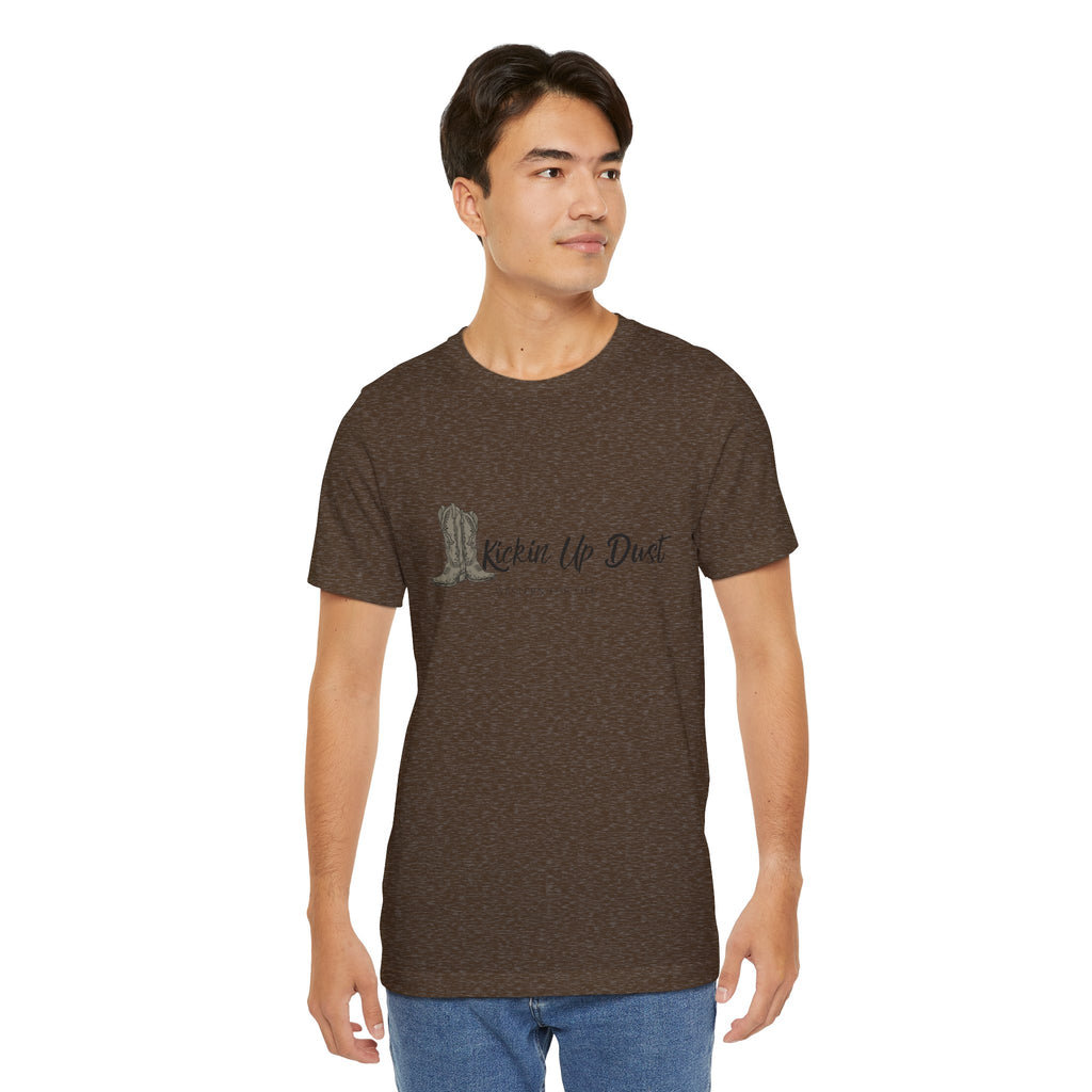 Kicking Up Dust Cowboy Boots Western Tee | Born In The Dirt Collection