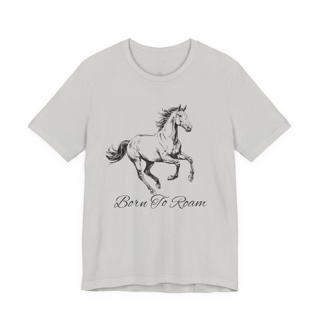 Running Horse  Tee | Horse Western Boho Shirt Born To Roam