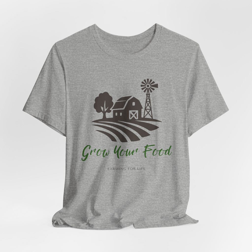 Grow Your Food T-Shirt | Farming for Life Collection