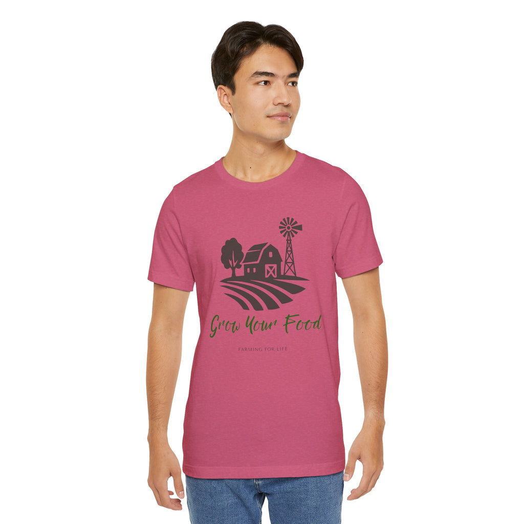 Grow Your Food T-Shirt | Farming for Life Collection