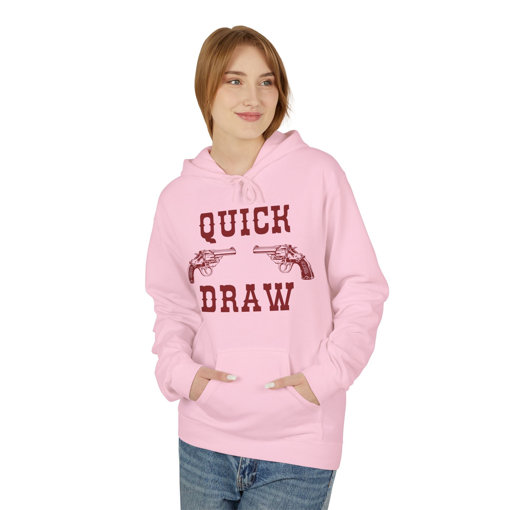 Quick Draw Hoodie — Western Pistols Graphic Pullover