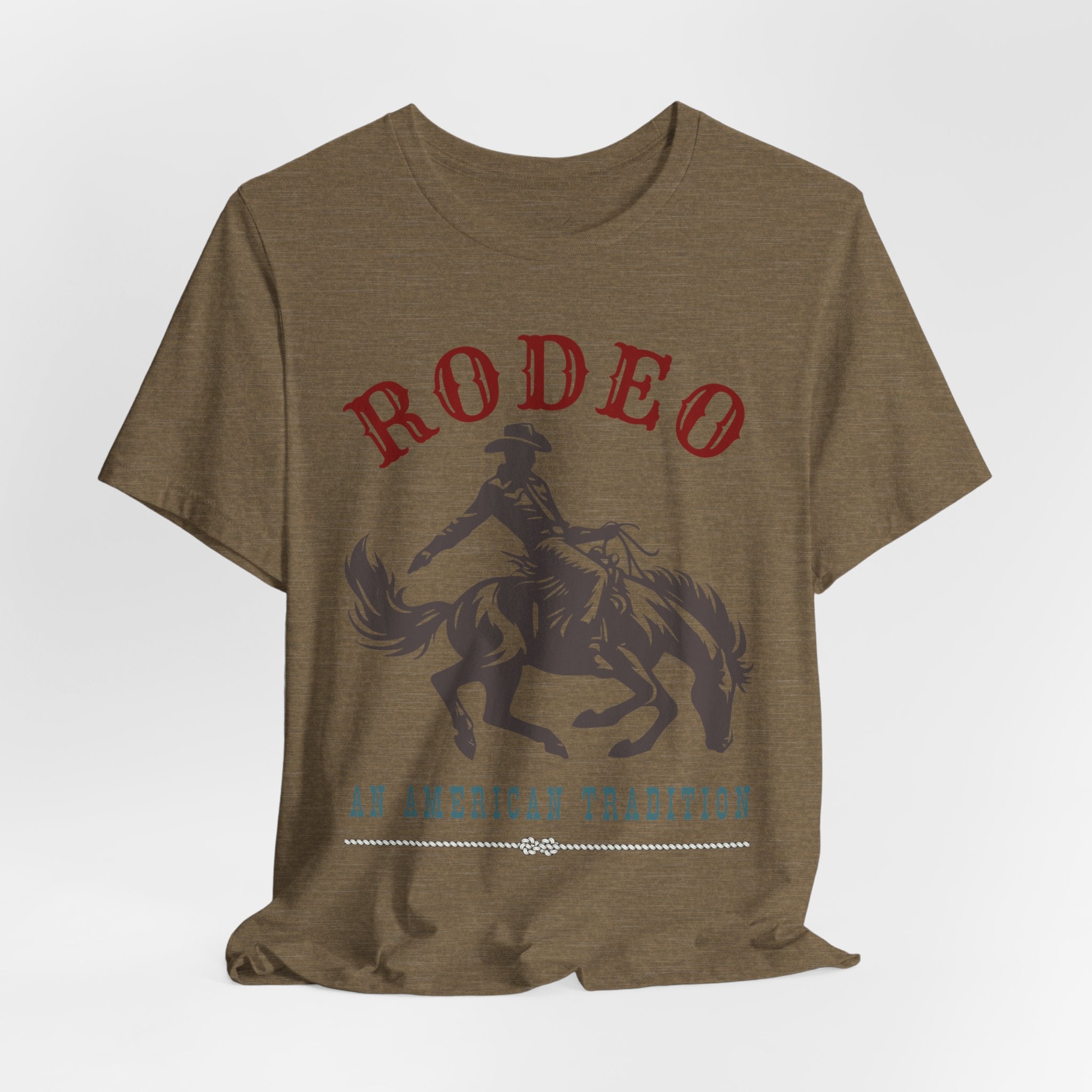 Rodeo An American Tradition T-shirt – Born in the Dirt Collection