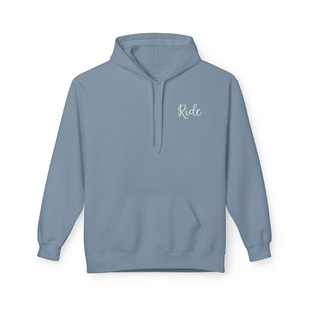 Horse Ride Hoodie — Desert Sunset Mustang Graphic Pullover