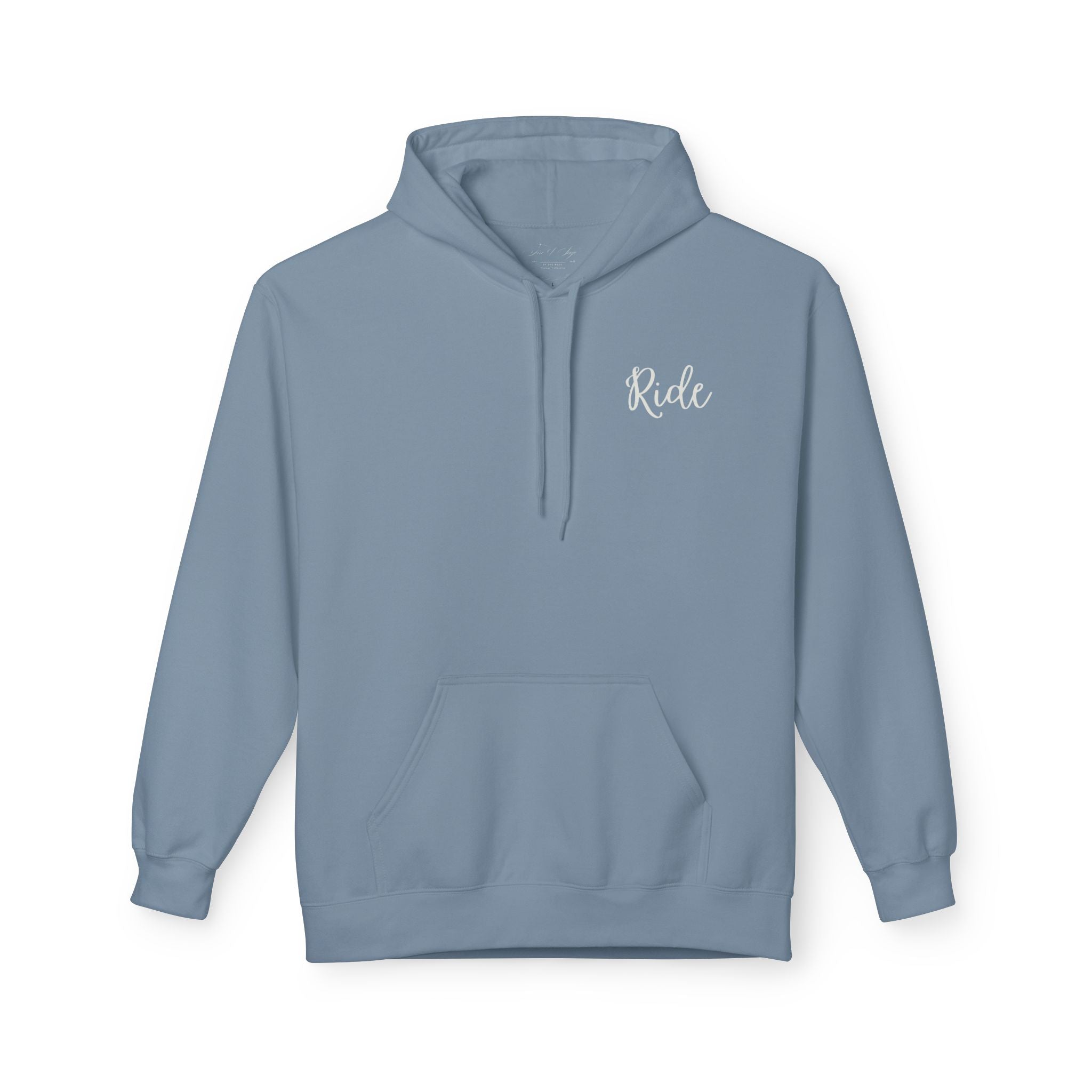 Horse Ride Hoodie — Desert Sunset Mustang Graphic Pullover