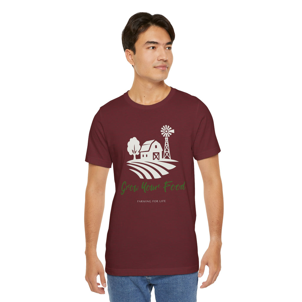 Grow Your Food T-Shirt | Farming for Life Collection