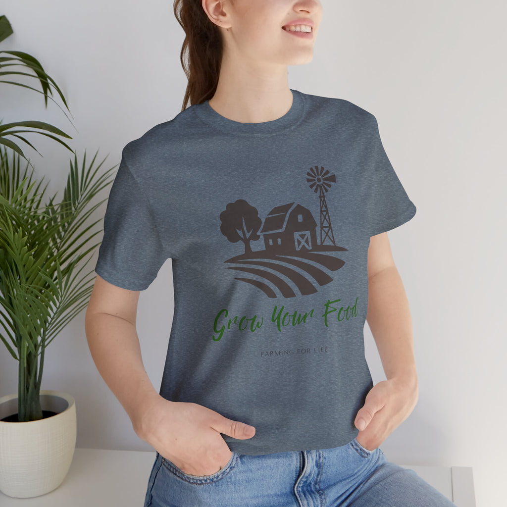 Grow Your Food T-Shirt | Farming for Life Collection