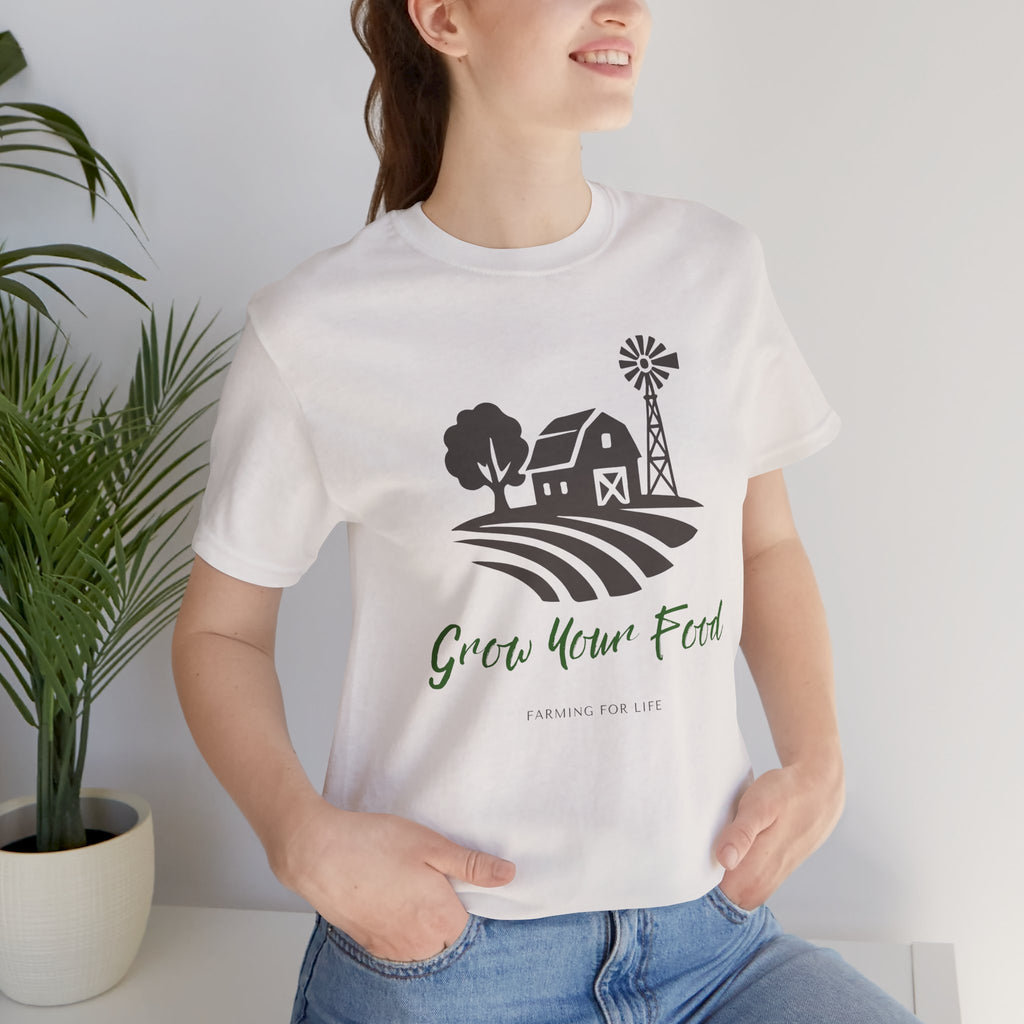 Grow Your Food T-Shirt | Farming for Life Collection