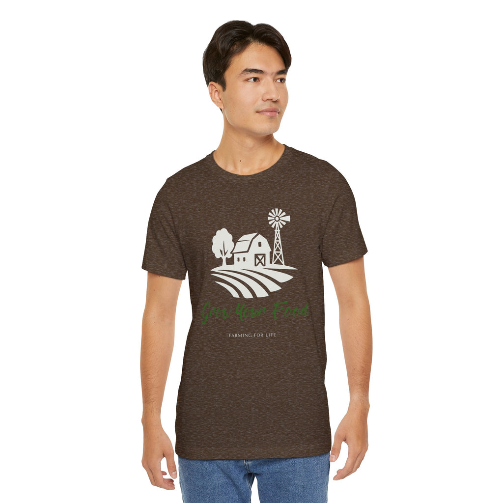 Grow Your Food T-Shirt | Farming for Life Collection