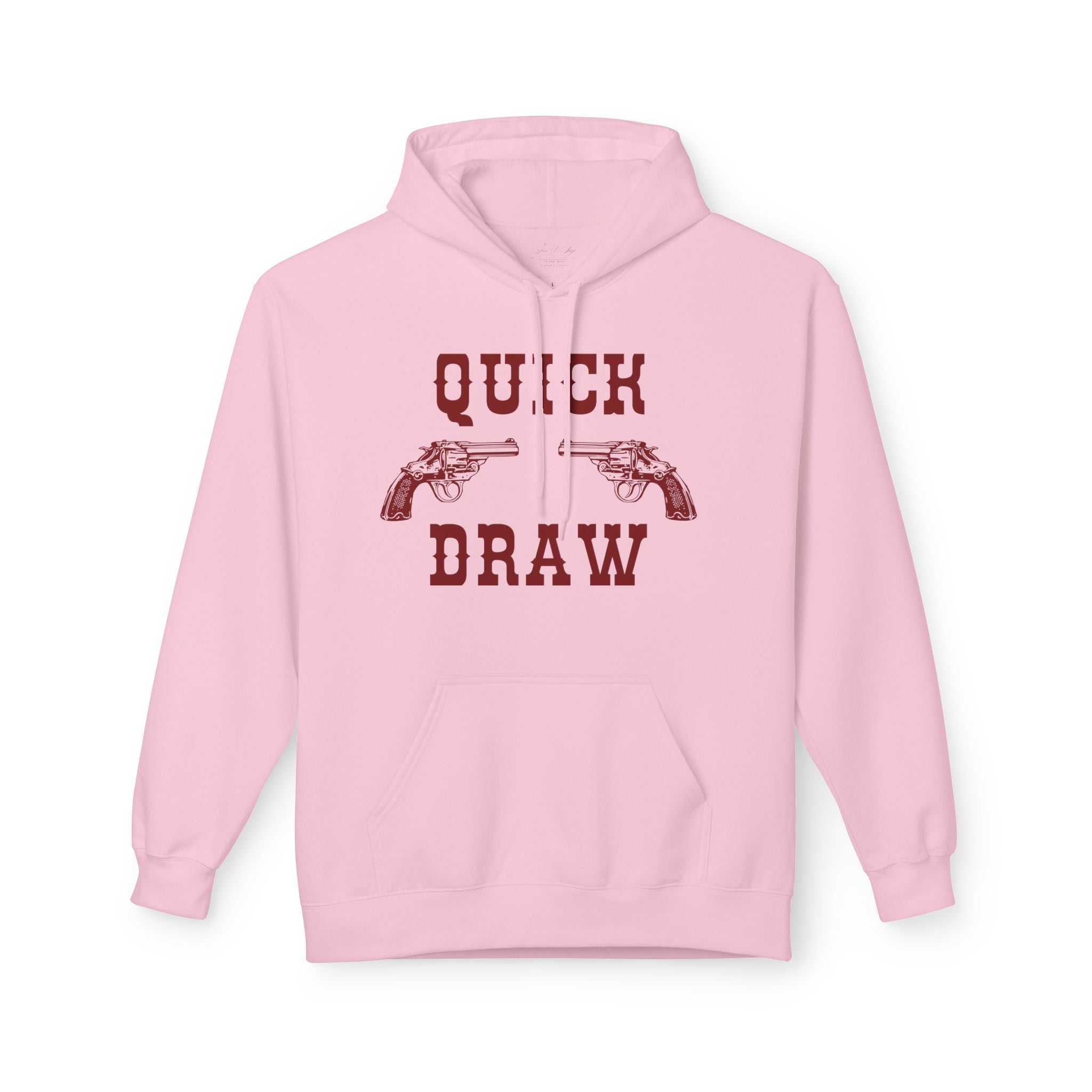 Quick Draw Hoodie — Western Pistols Graphic Pullover
