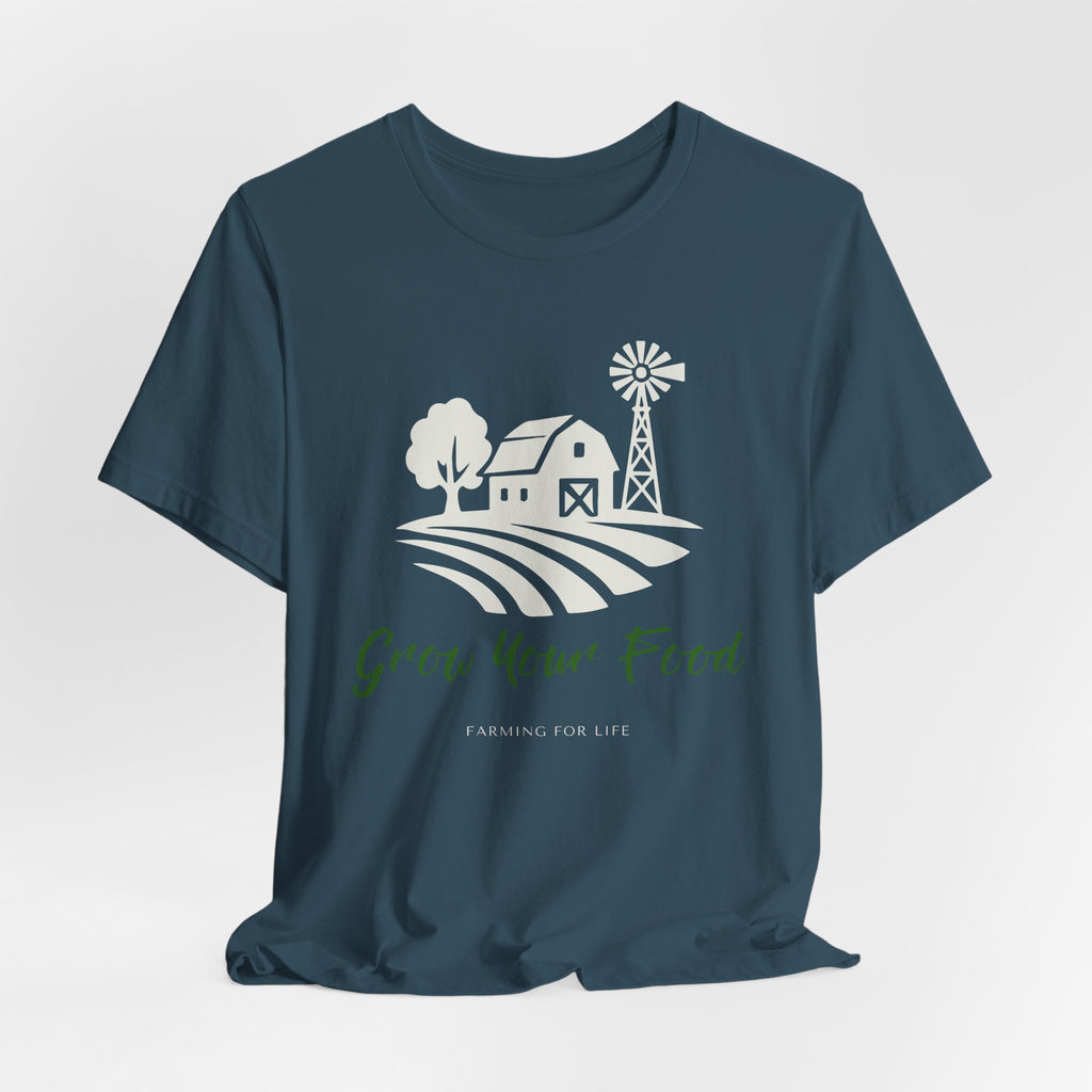 Grow Your Food T-Shirt | Farming for Life Collection