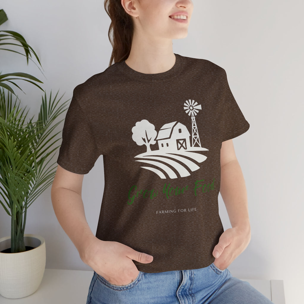 Grow Your Food T-Shirt | Farming for Life Collection