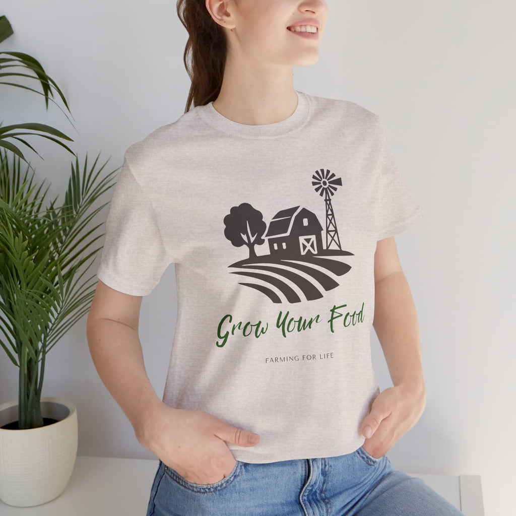 Grow Your Food T-Shirt | Farming for Life Collection