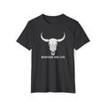 Western For Life T‑Shirt — Vintage Longhorn Skull Graphic Tee