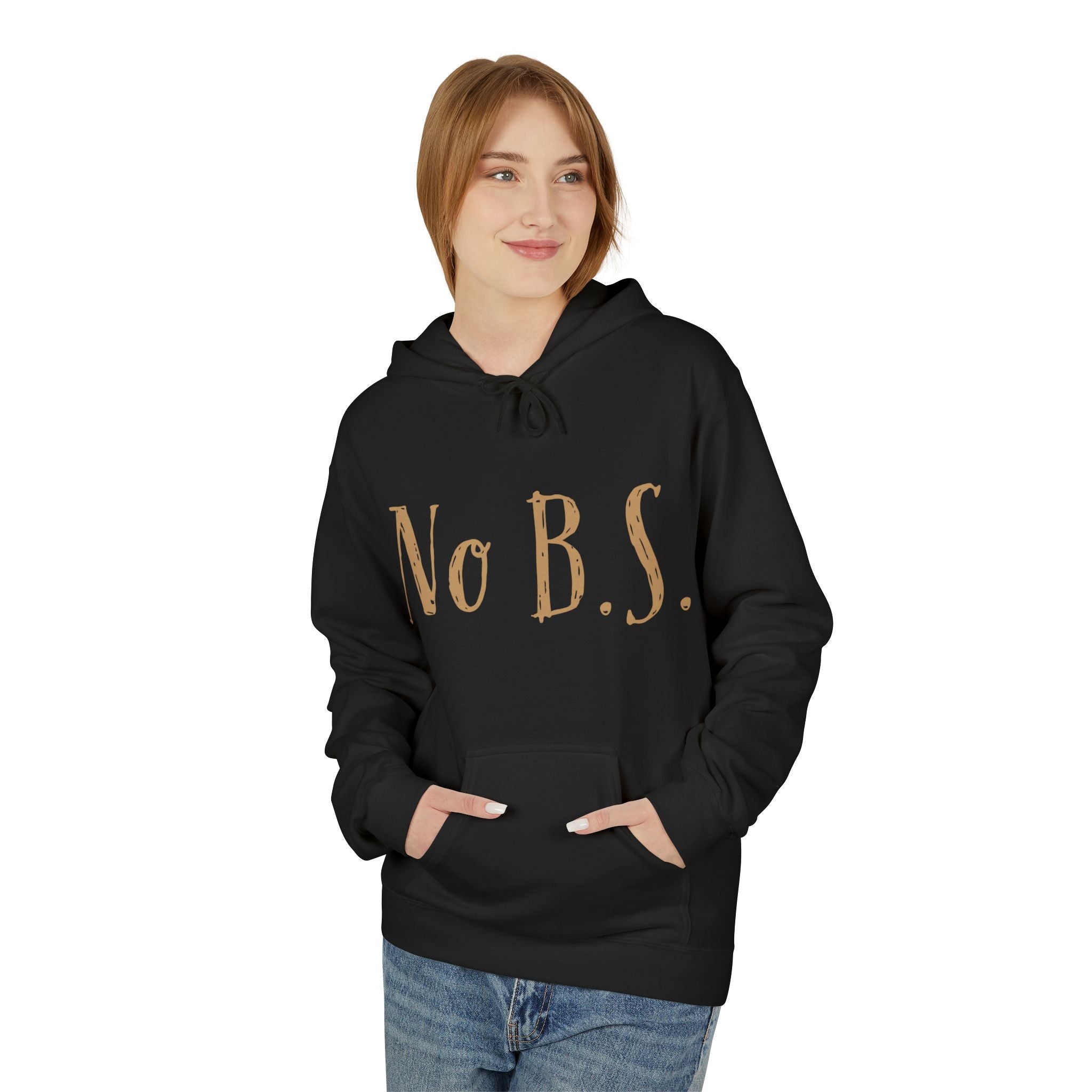 Distressed Gold Longhorn Skull Graphic Hoodie | No B.S. Collection