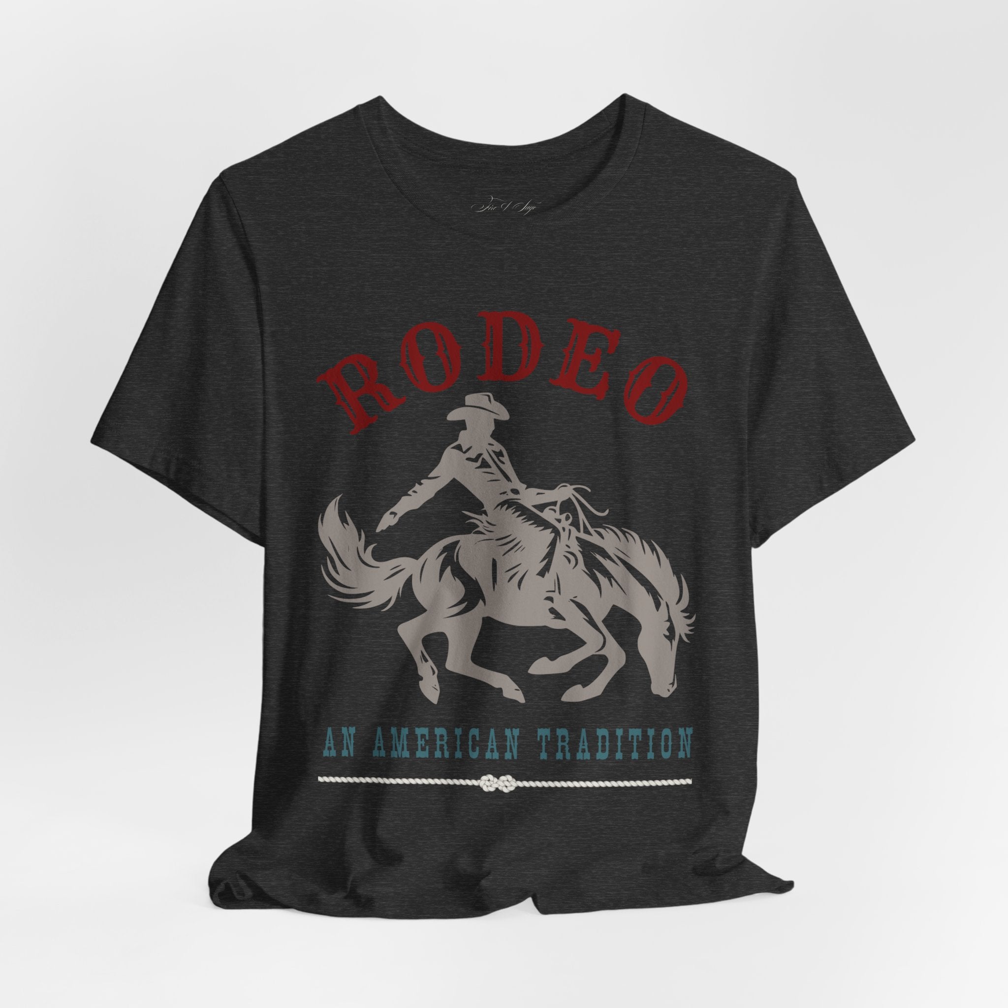 Rodeo An American Tradition T-shirt – Born in the Dirt Collection