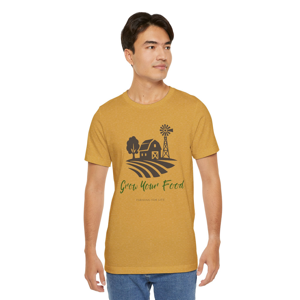Grow Your Food T-Shirt | Farming for Life Collection