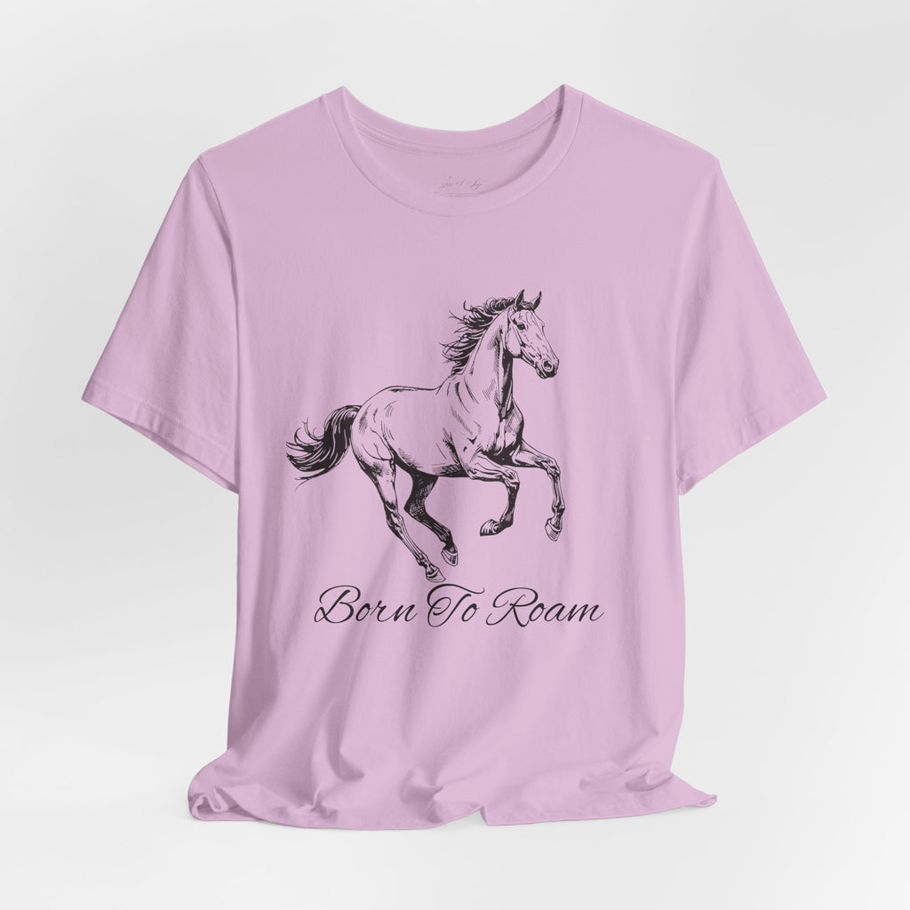 Running Horse  Tee | Horse Western Boho Shirt Born To Roam