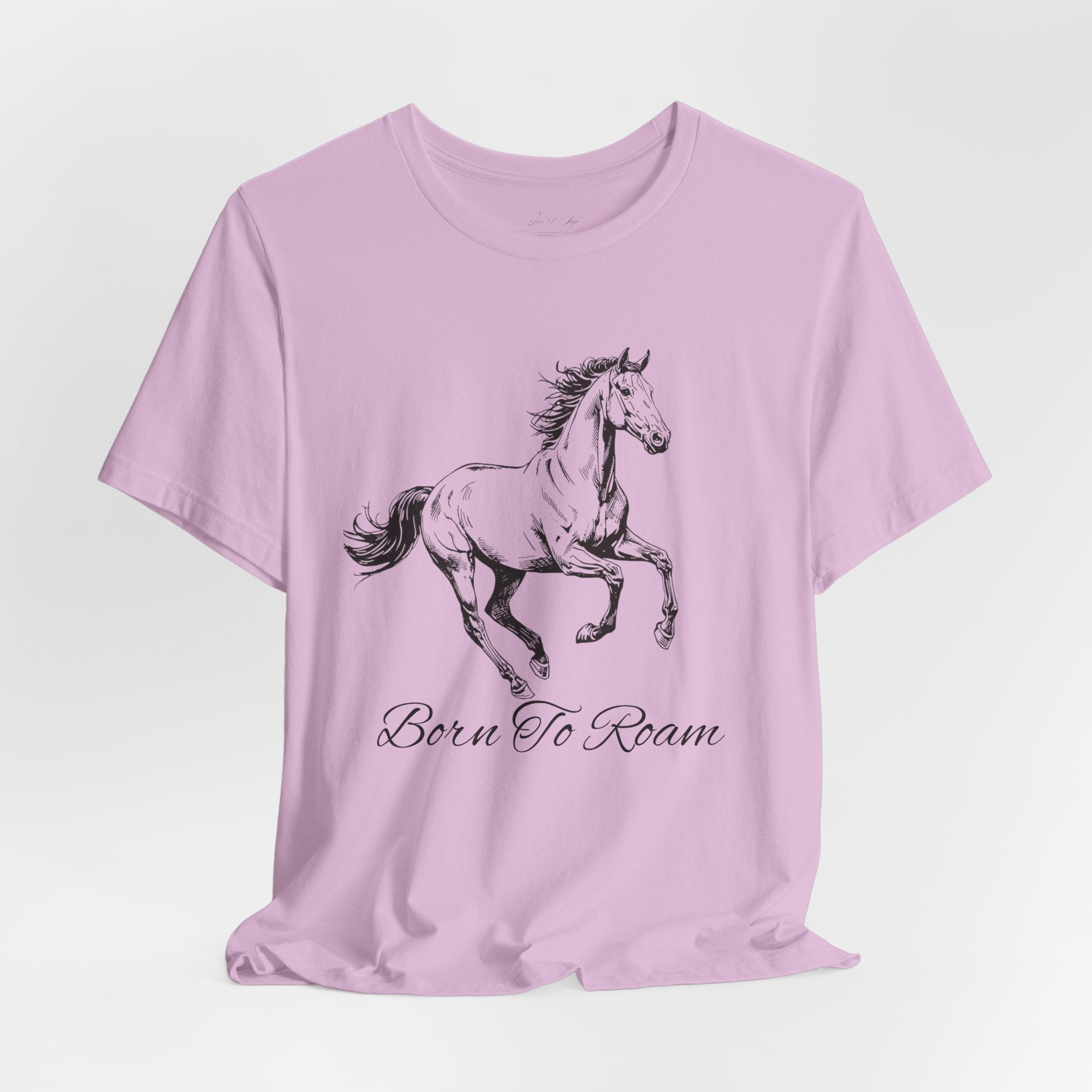 Running Horse  Tee | Horse Western Boho Shirt Born To Roam