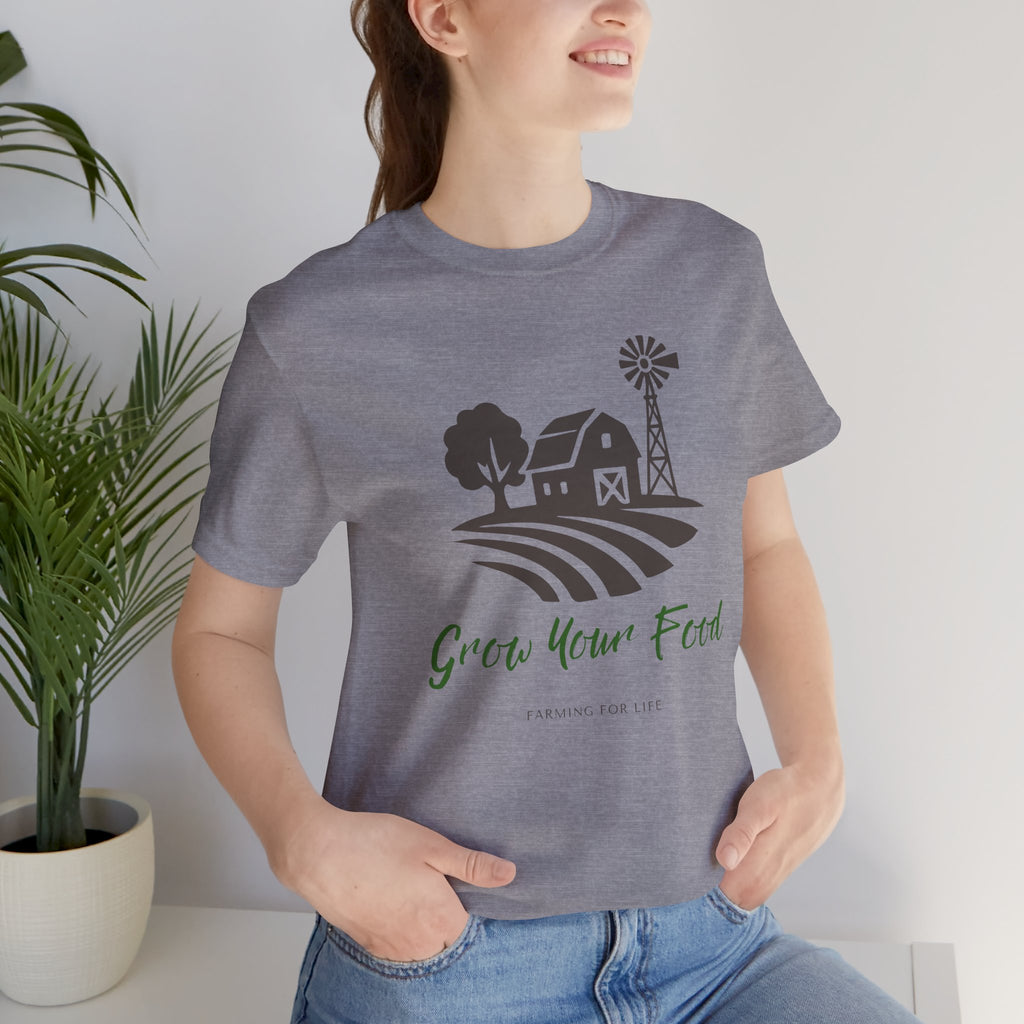 Grow Your Food T-Shirt | Farming for Life Collection
