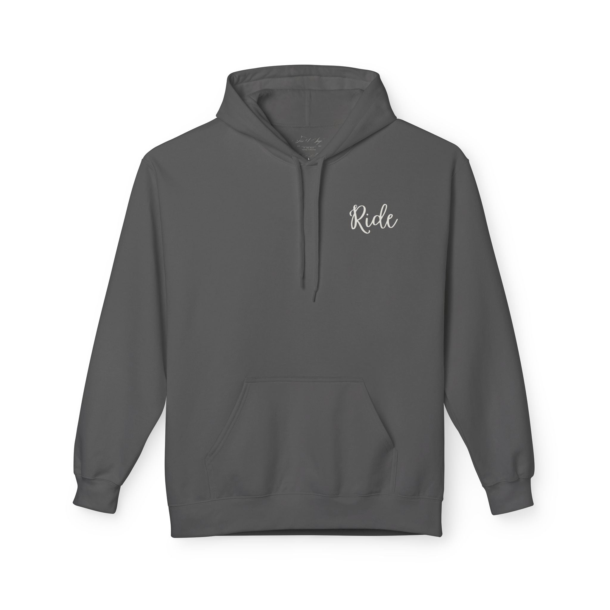 Horse Ride Hoodie — Desert Sunset Mustang Graphic Pullover
