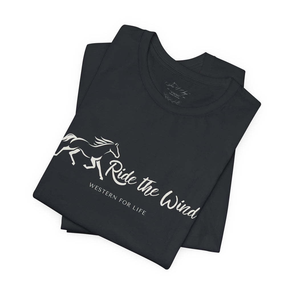 Ride the Wind Horse Tee | Western for Life Collection