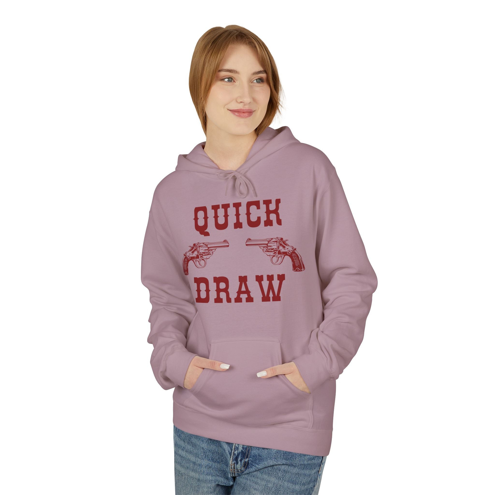 Quick Draw Hoodie — Western Pistols Graphic Pullover