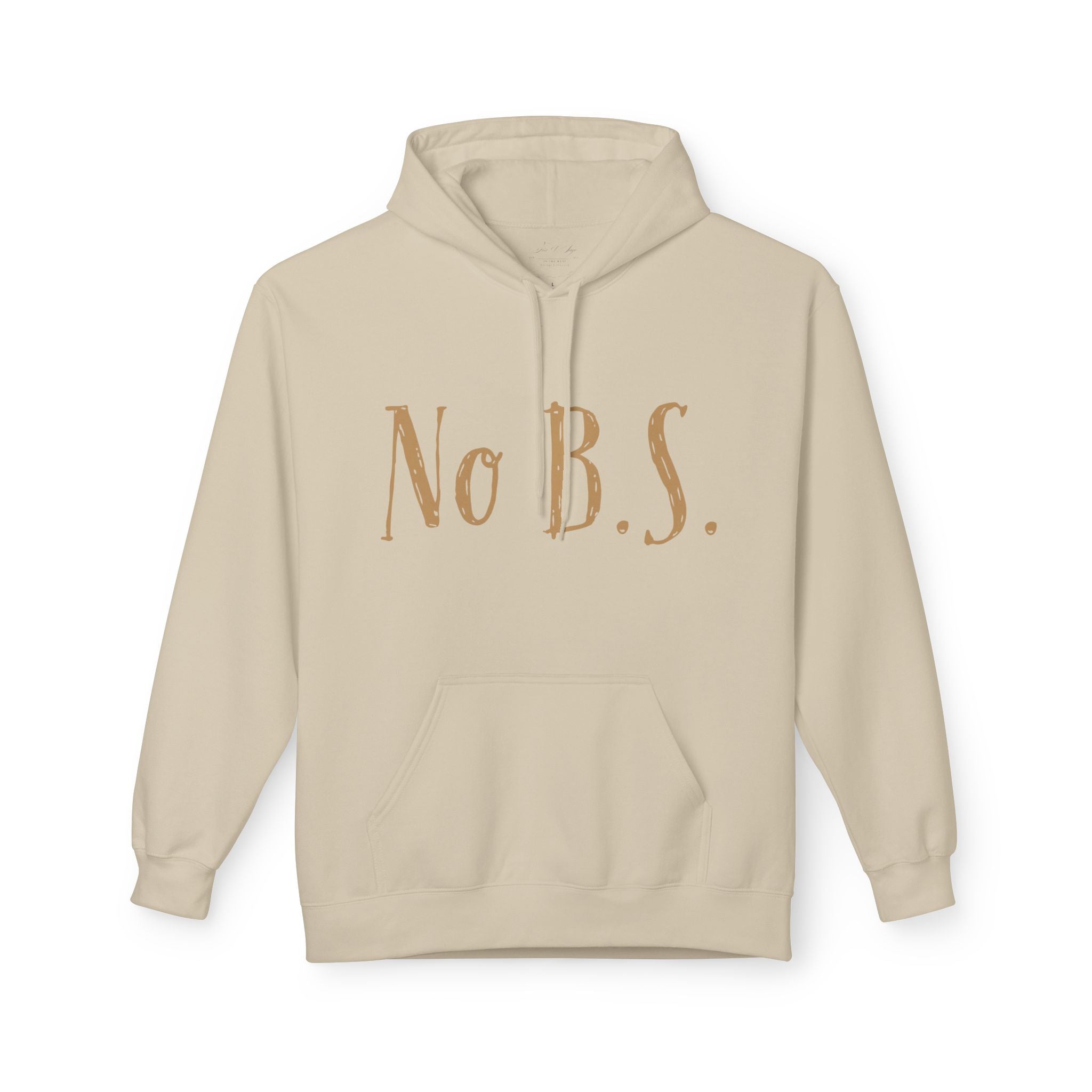 Distressed Gold Longhorn Skull Graphic Hoodie | No B.S. Collection