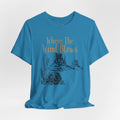 Where The Wind Blows Desert Tee — Southwestern Cactus Graphic T-Shirt