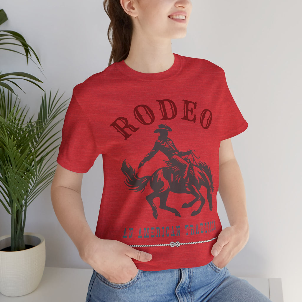 Rodeo An American Tradition T-shirt – Born in the Dirt Collection