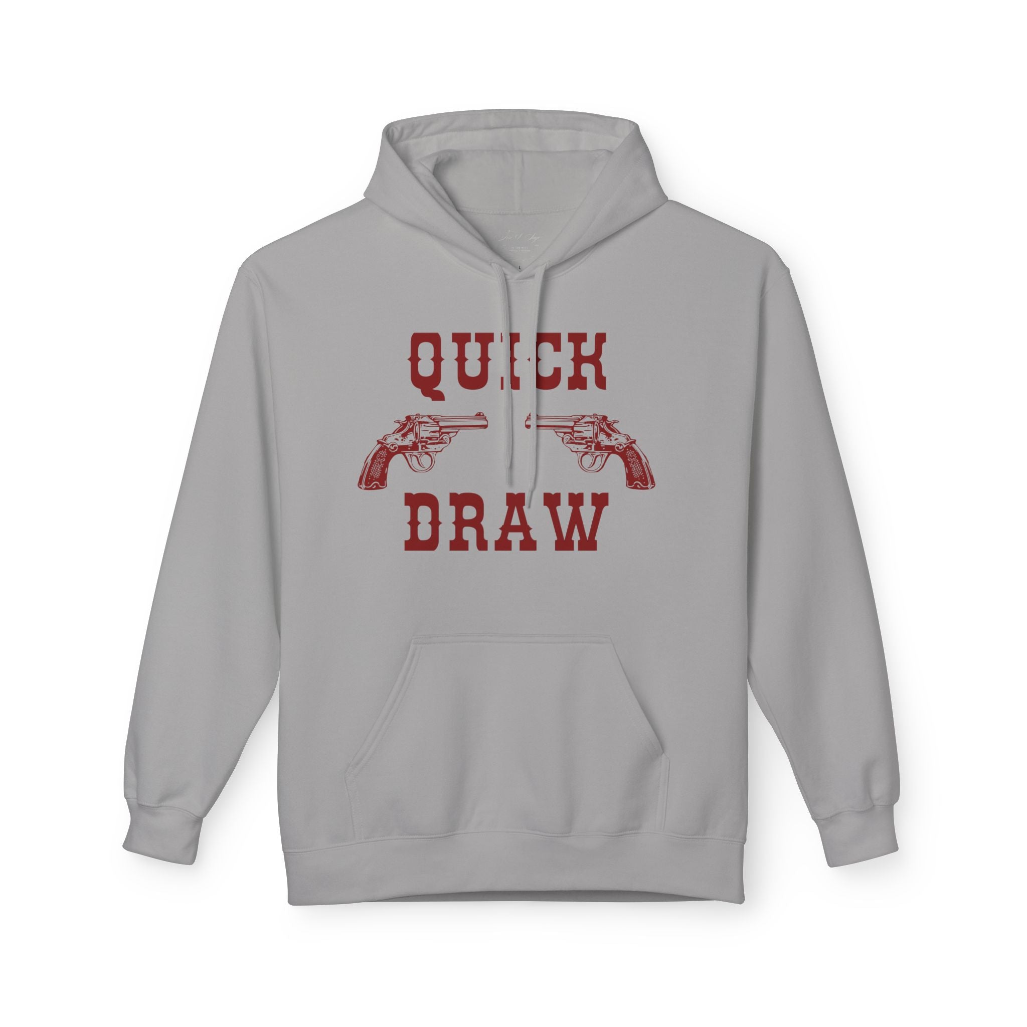 Quick Draw Hoodie — Western Pistols Graphic Pullover