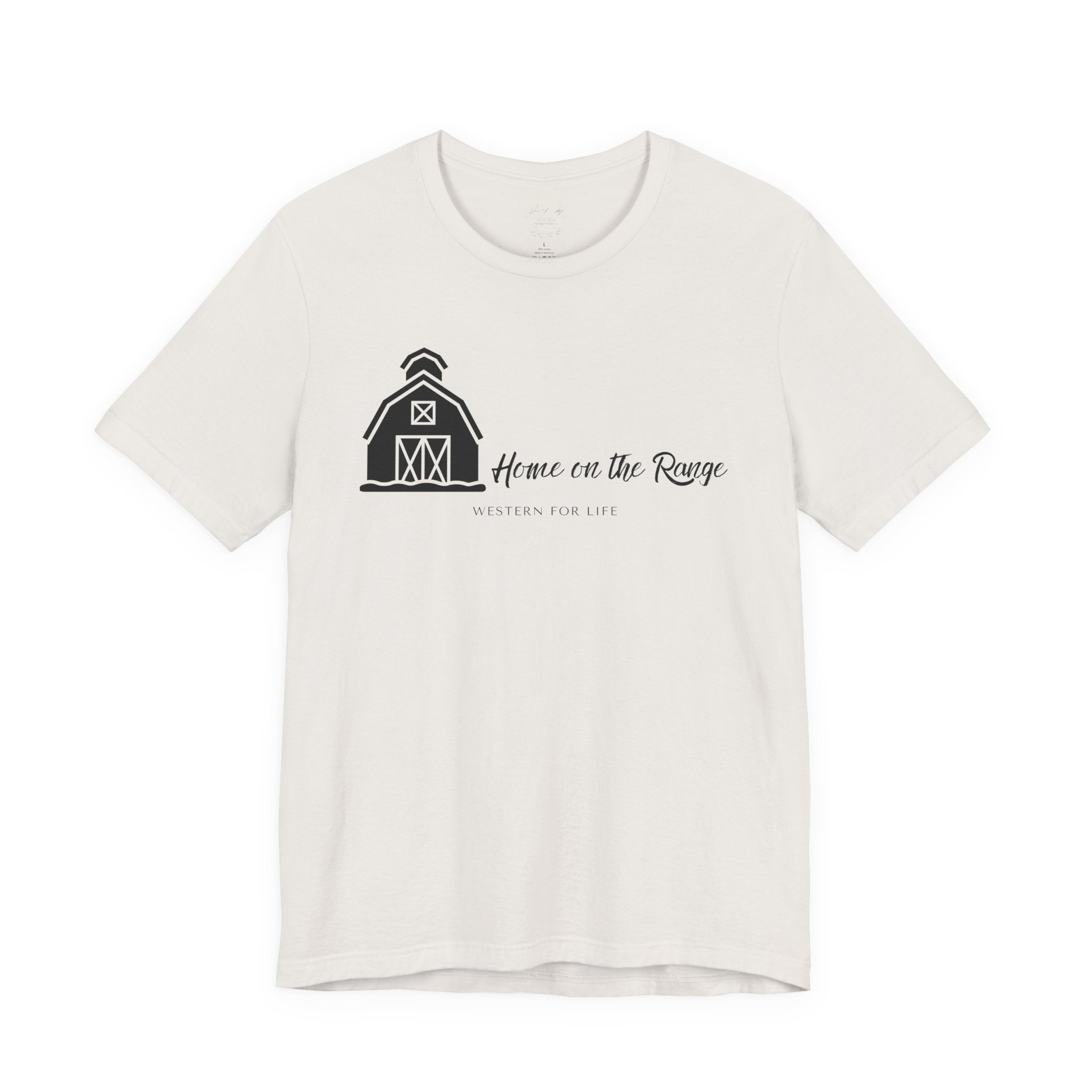 Home on the Range Rustic Farmhouse Barn Shirt: Western For Life Collection