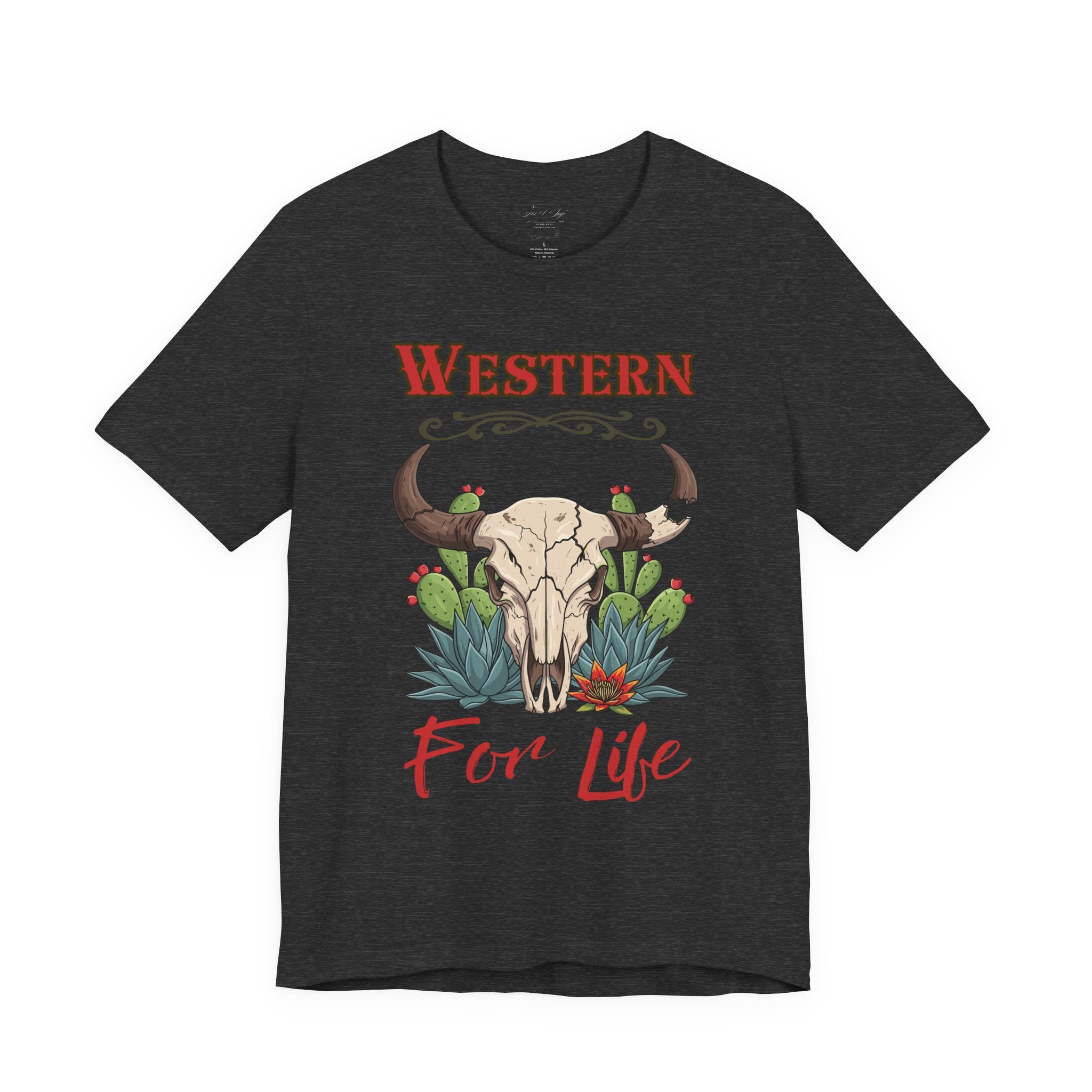 Cactus & Skull T-Shirt — Western for Life Collection