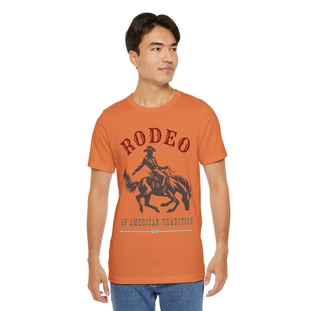 Rodeo An American Tradition T-shirt – Born in the Dirt Collection