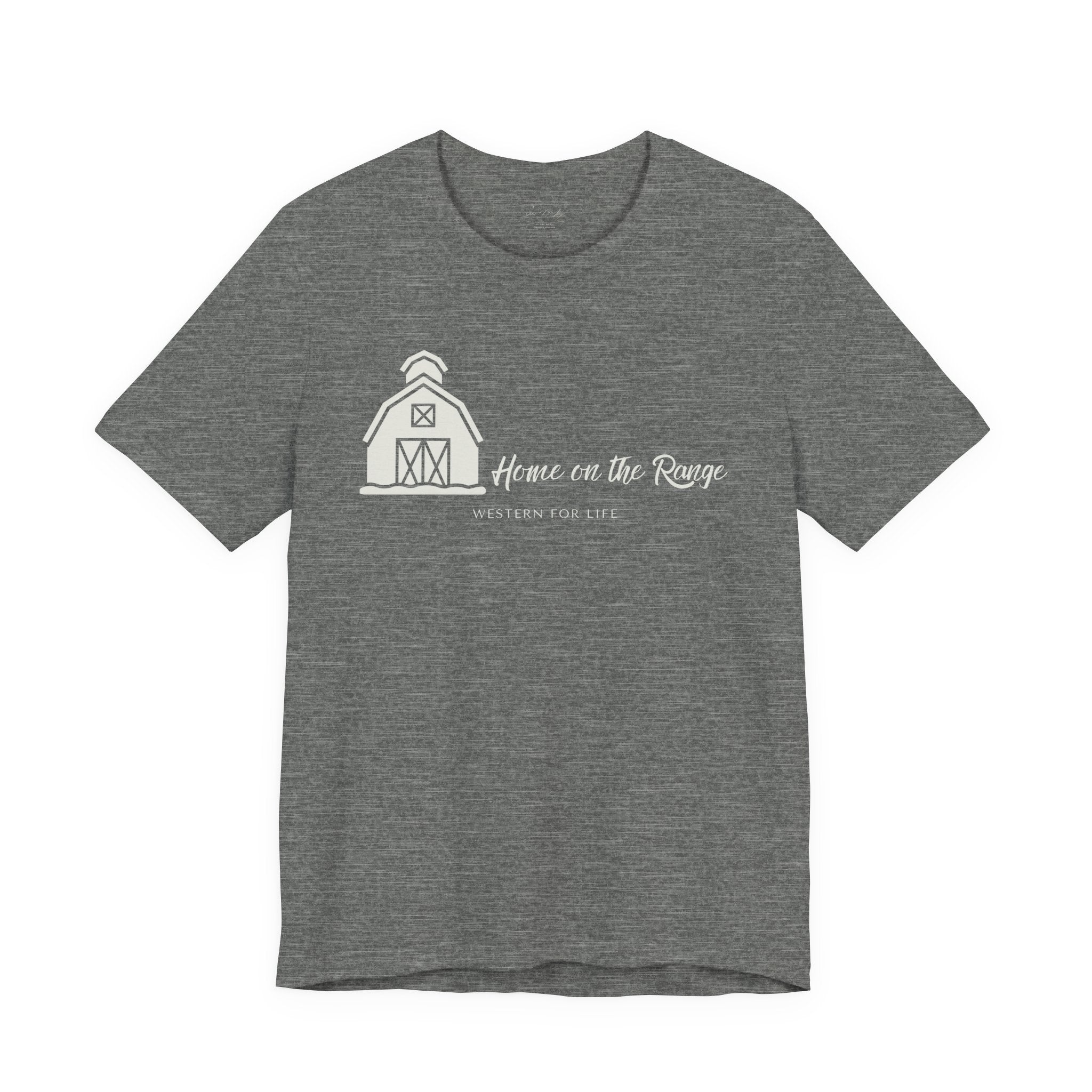 Home on the Range Rustic Farmhouse Barn Shirt: Western For Life Collection