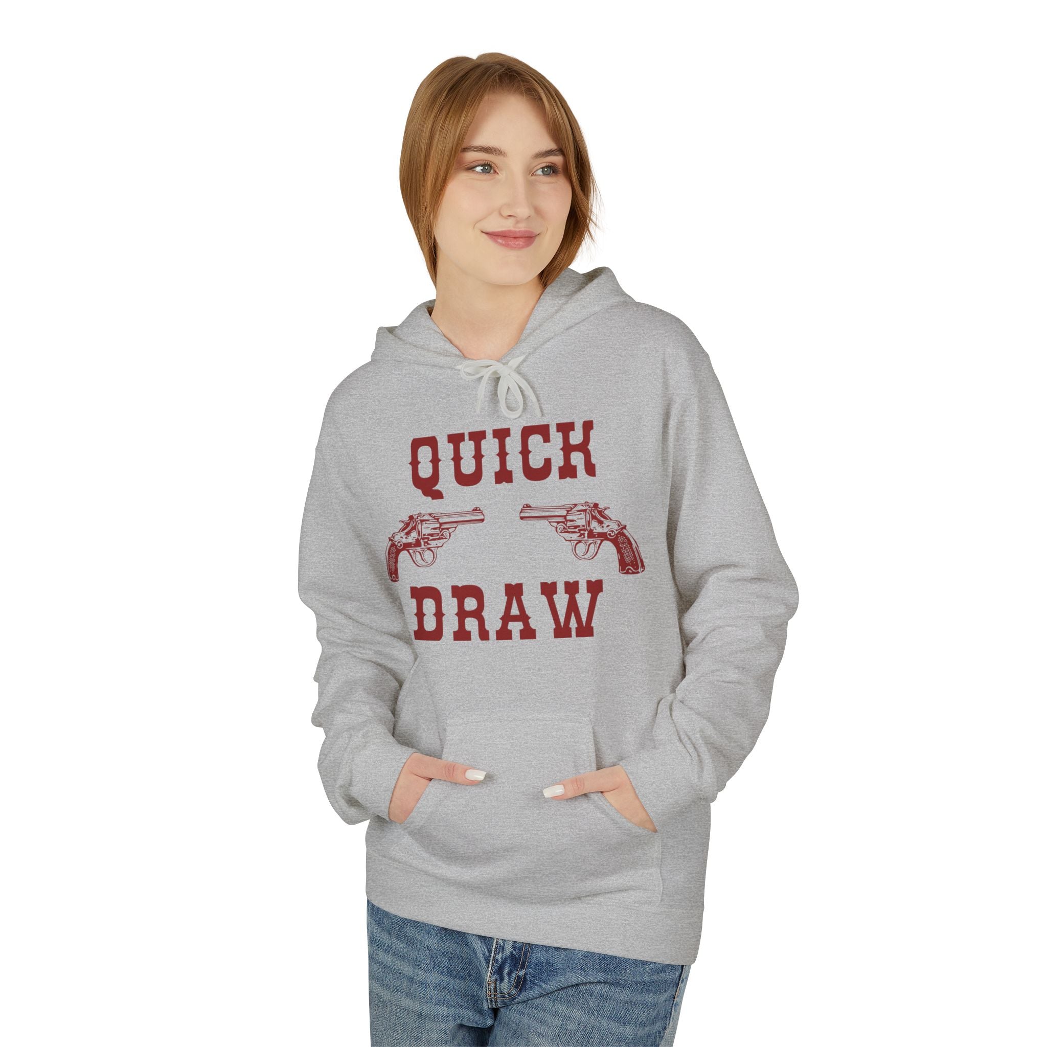 Quick Draw Hoodie — Western Pistols Graphic Pullover