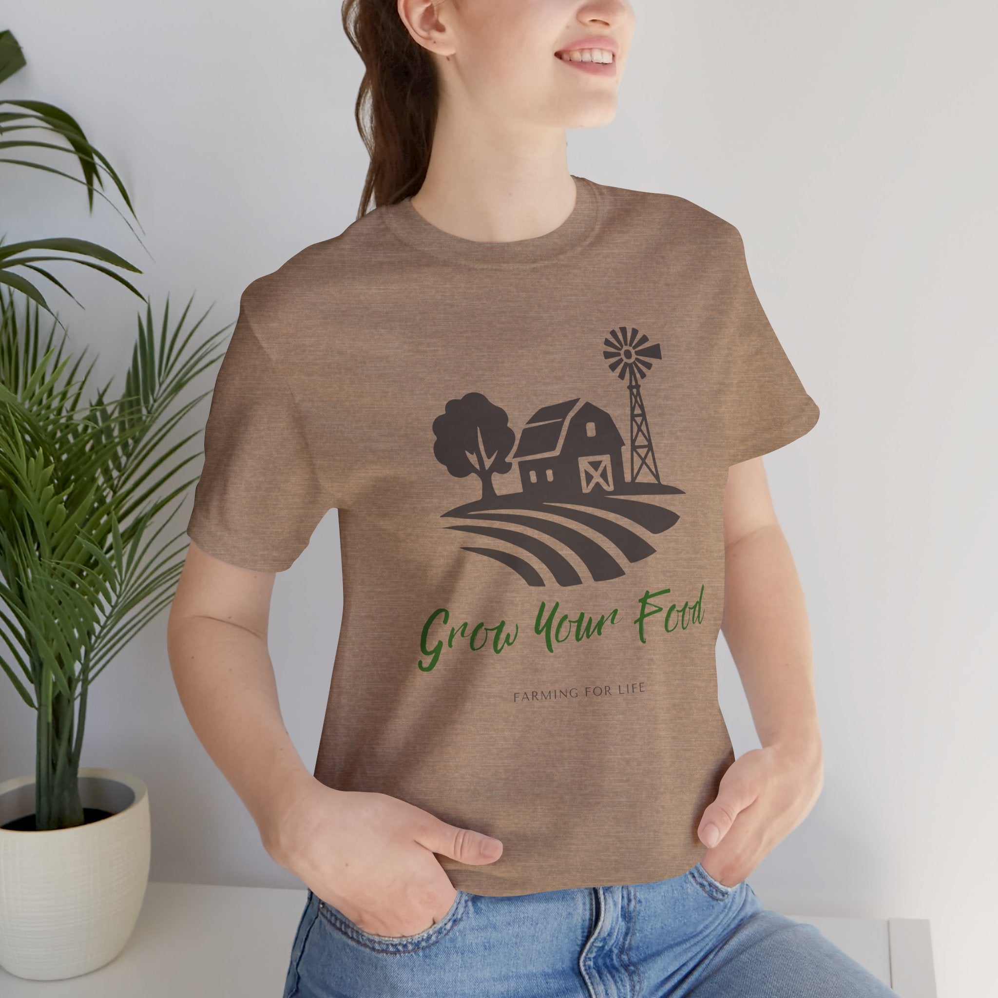 Grow Your Food T-Shirt | Farming for Life Collection
