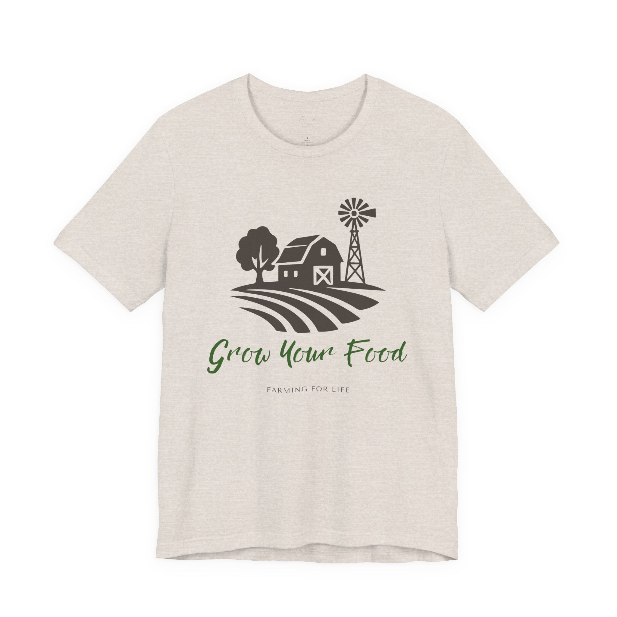 Grow Your Food T-Shirt | Farming for Life Collection