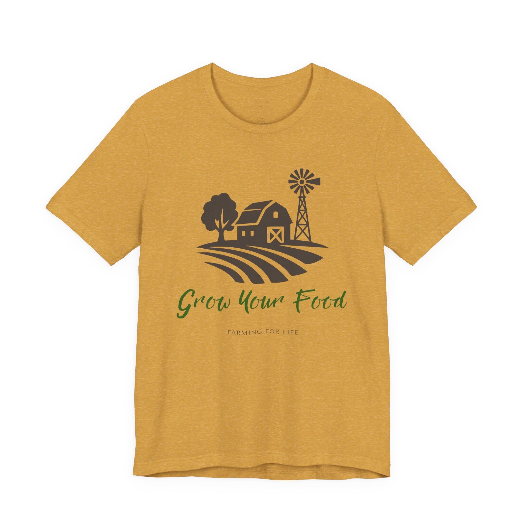 Grow Your Food T-Shirt | Farming for Life Collection