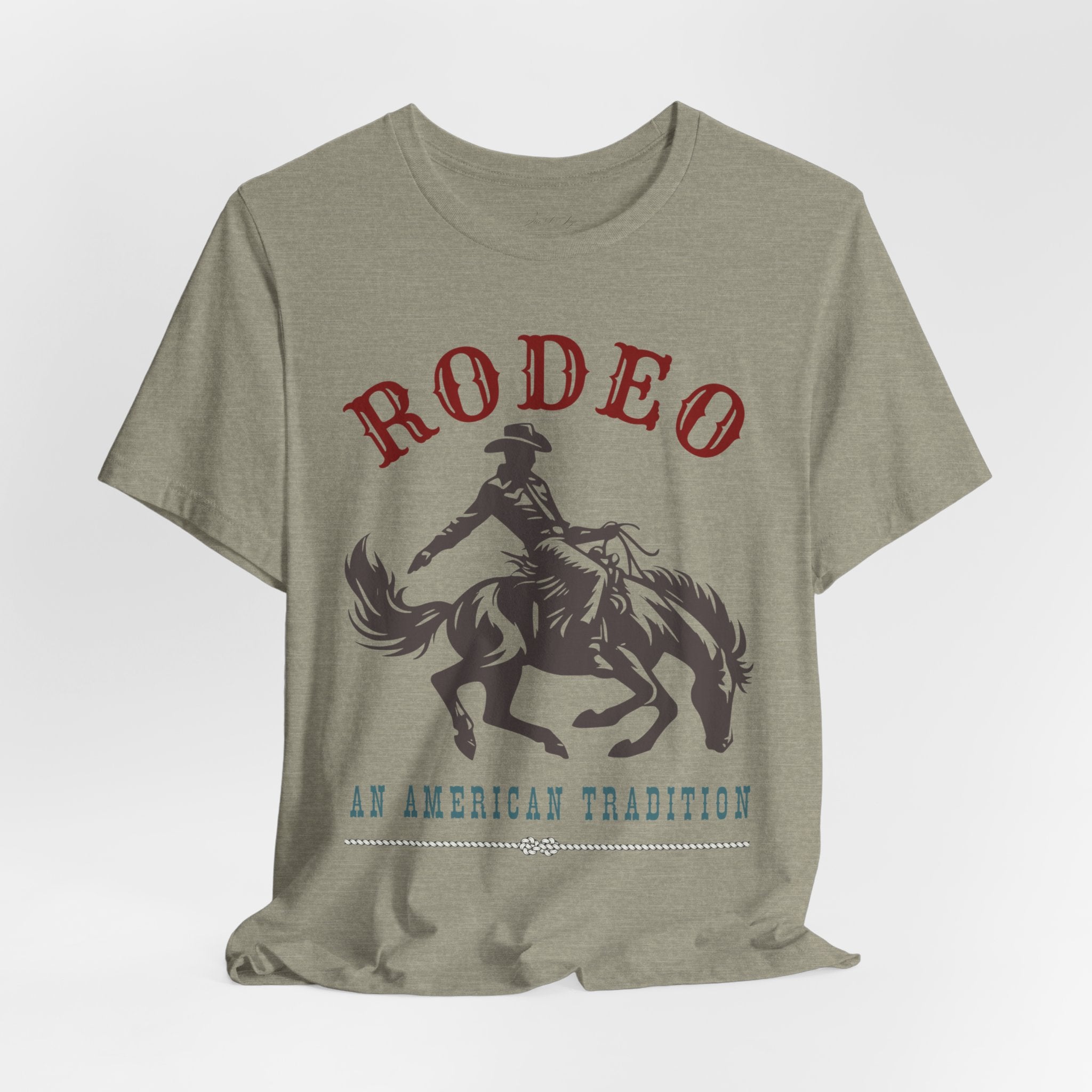 Rodeo An American Tradition T-shirt – Born in the Dirt Collection