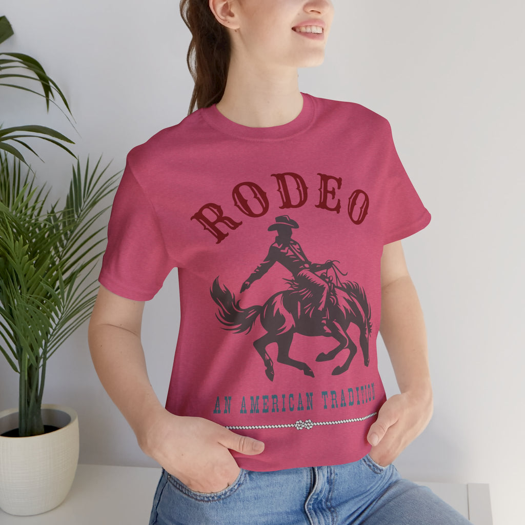 Rodeo An American Tradition T-shirt – Born in the Dirt Collection