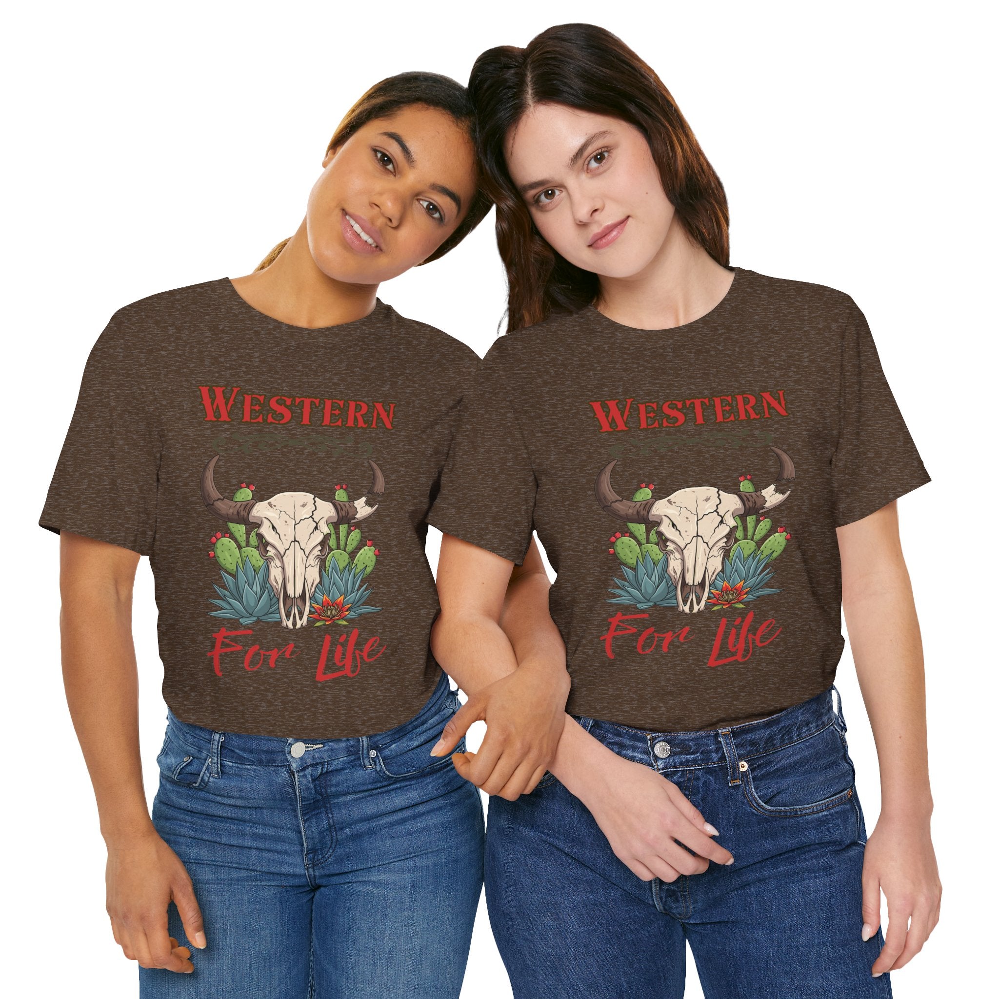 Cactus & Skull T-Shirt — Western for Life Collection