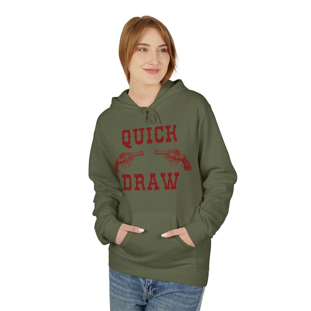 Quick Draw Hoodie — Western Pistols Graphic Pullover