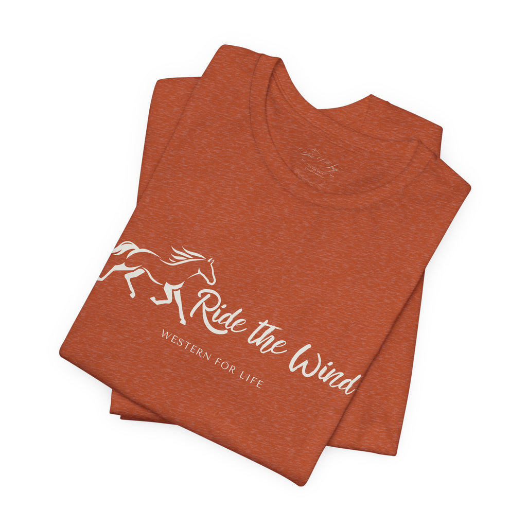 Ride the Wind Horse Tee | Western for Life Collection