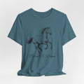 Running Horse  Tee | Horse Western Boho Shirt Born To Roam