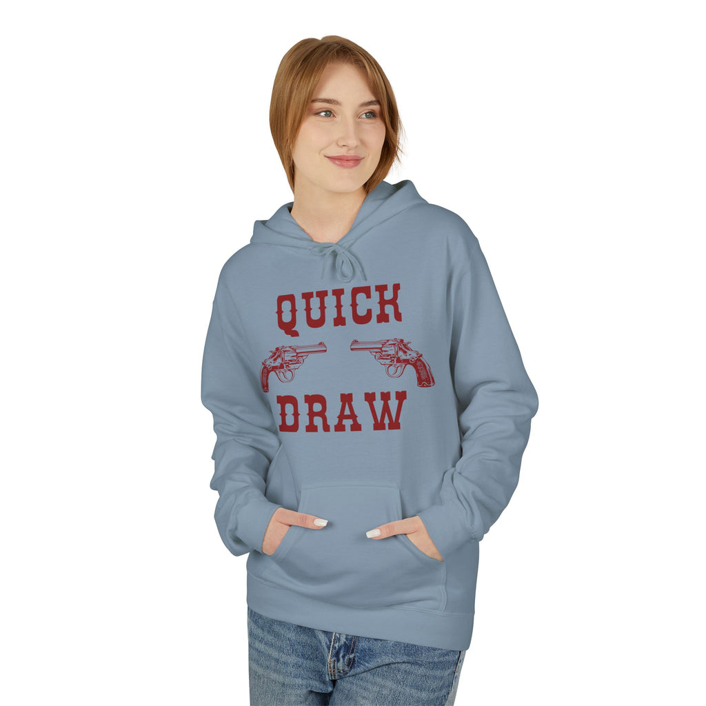 Quick Draw Hoodie — Western Pistols Graphic Pullover
