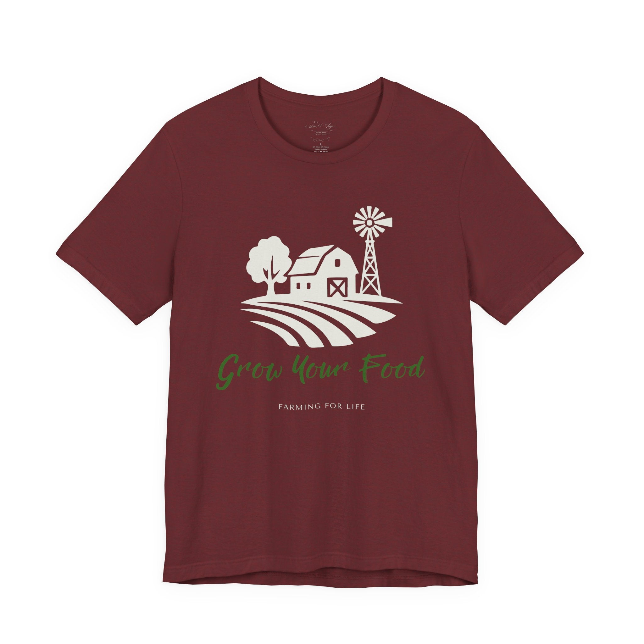Grow Your Food T-Shirt | Farming for Life Collection