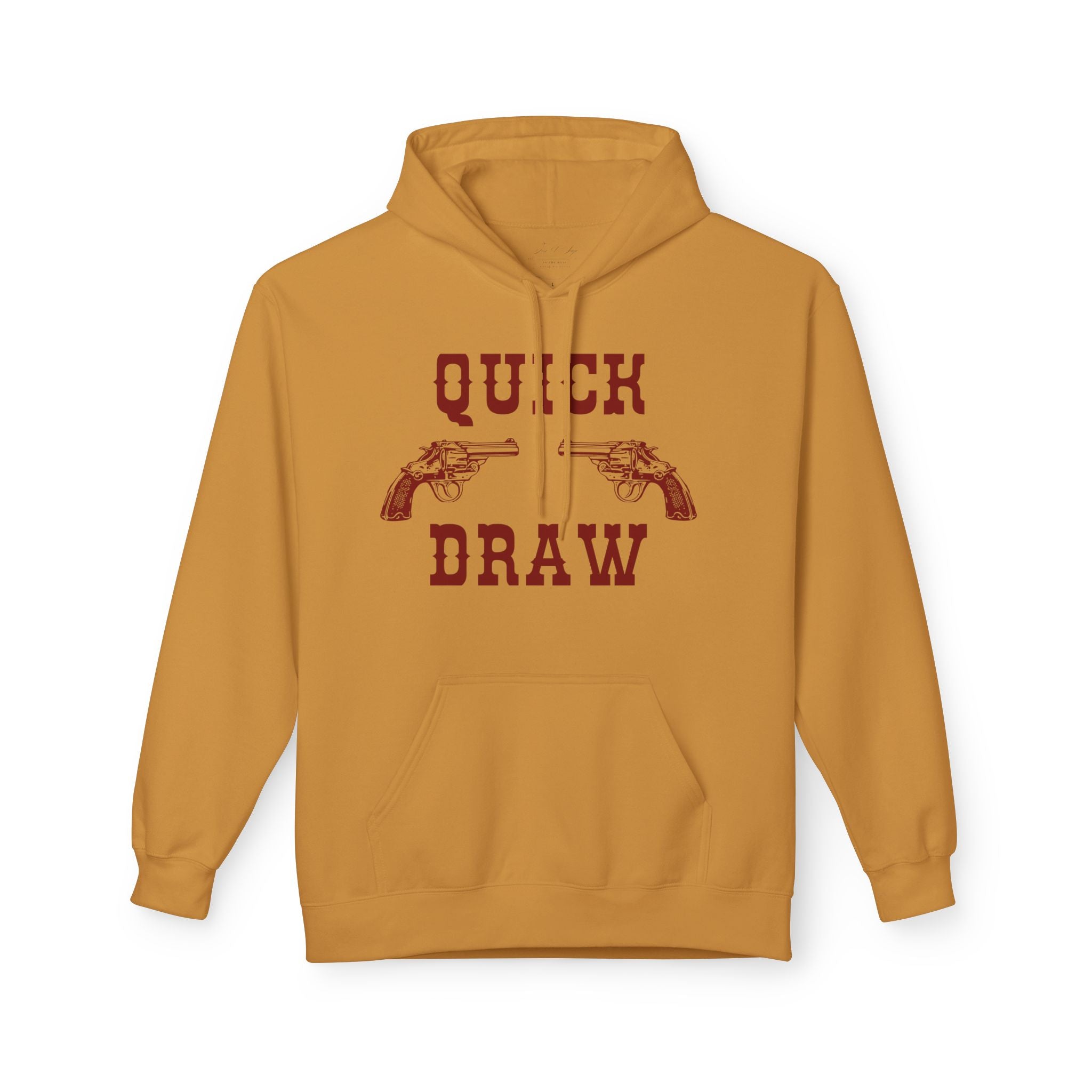Quick Draw Hoodie — Western Pistols Graphic Pullover