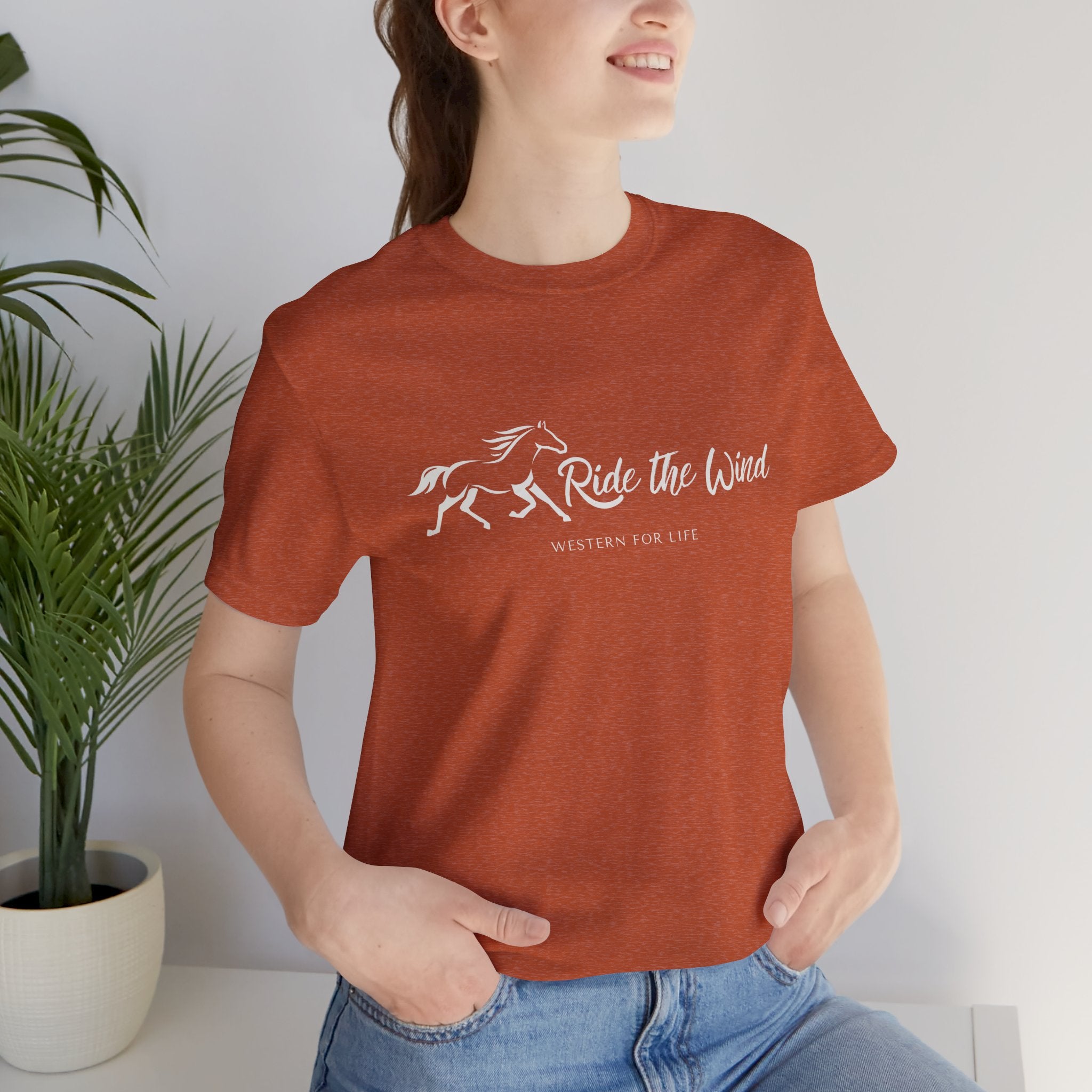 Ride the Wind Horse Tee | Western for Life Collection